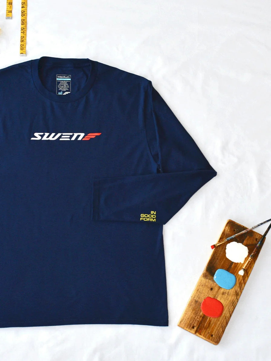 2-color Logo Long Sleeve