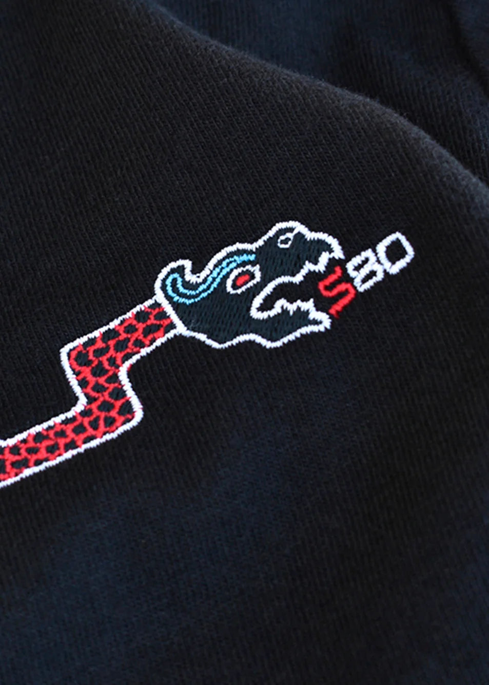 Embroidered Serpent T-shirt