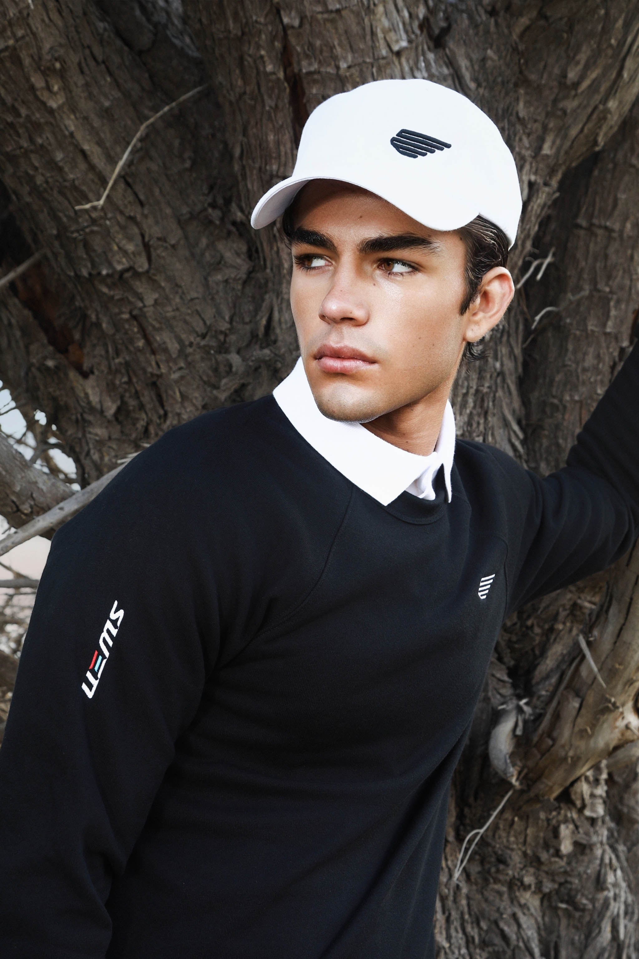 Winged Low-Profile Cotton Hat