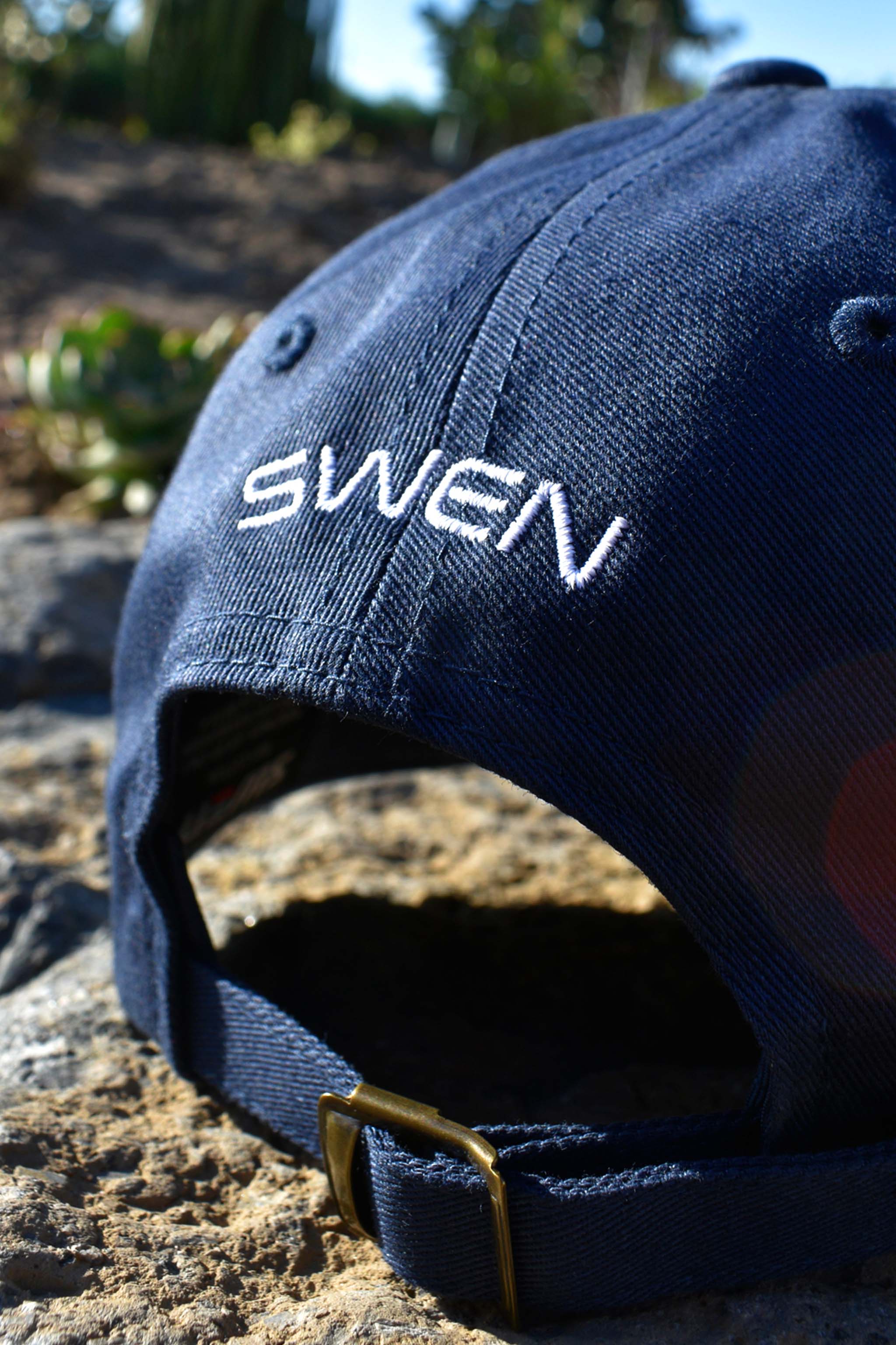 Winged Low-Profile Cotton Hat