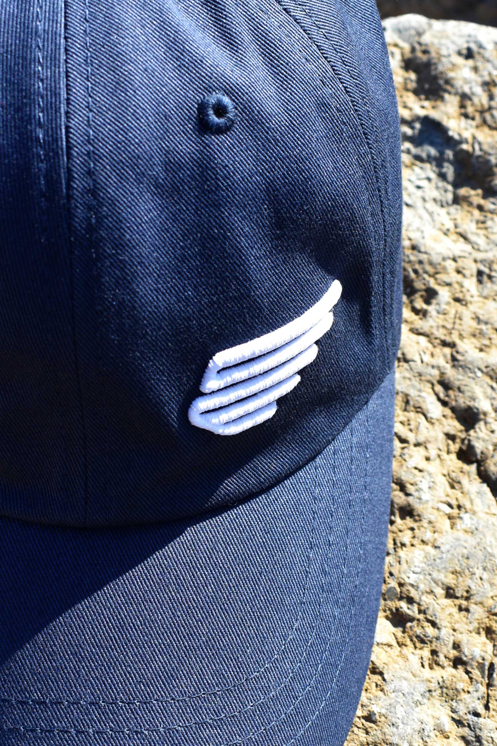 Winged Low-Profile Cotton Hat